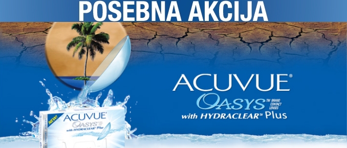 Acuvue Oasys SUPER akcija!