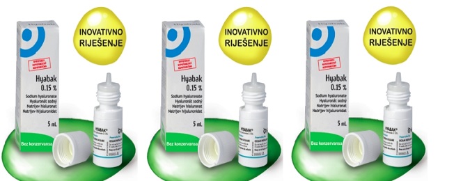 Novo na Hrvatskom tržištu - Hyabak kapi!