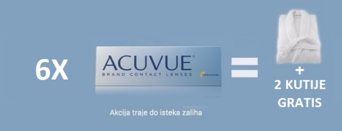 ACUVUE i Livision optika Vas daruju!